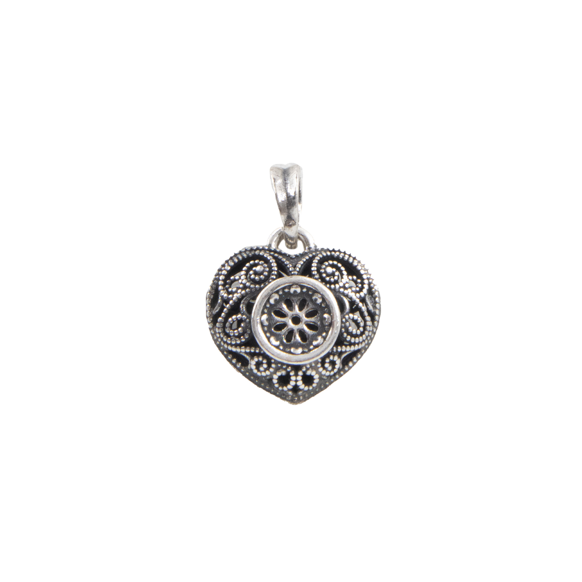 Charm Cuore Rosone Special 15x16 mm